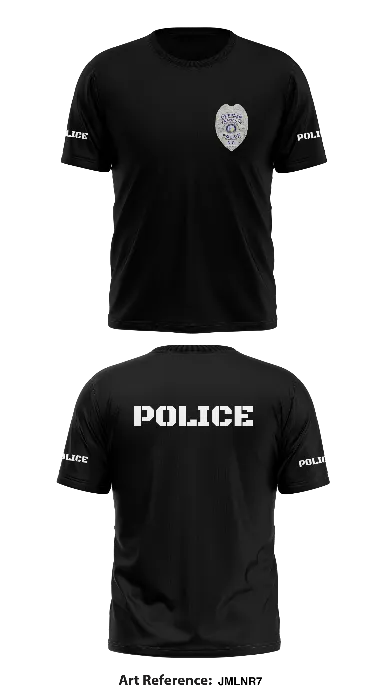 Franklin Police Department Core Men's SS Performance Tee - jmLnr7