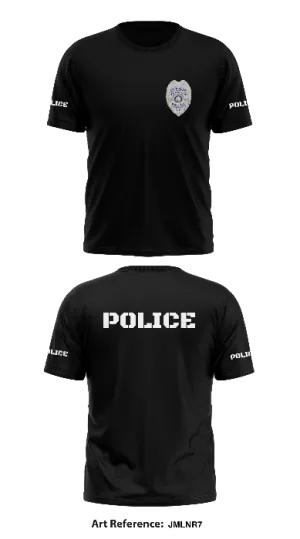 Franklin Police Department Core Men's SS Performance Tee - jmLnr7