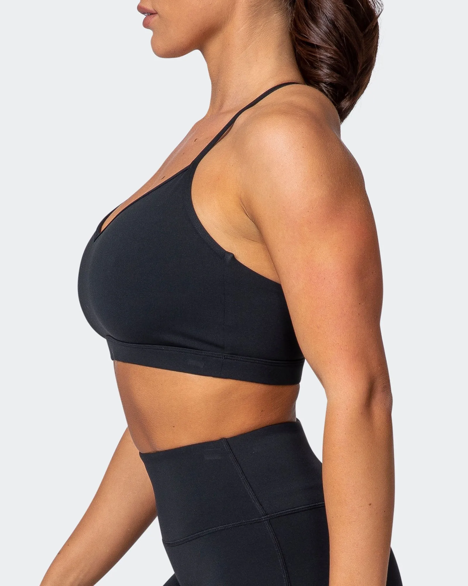 Free Throw Bralette - Black