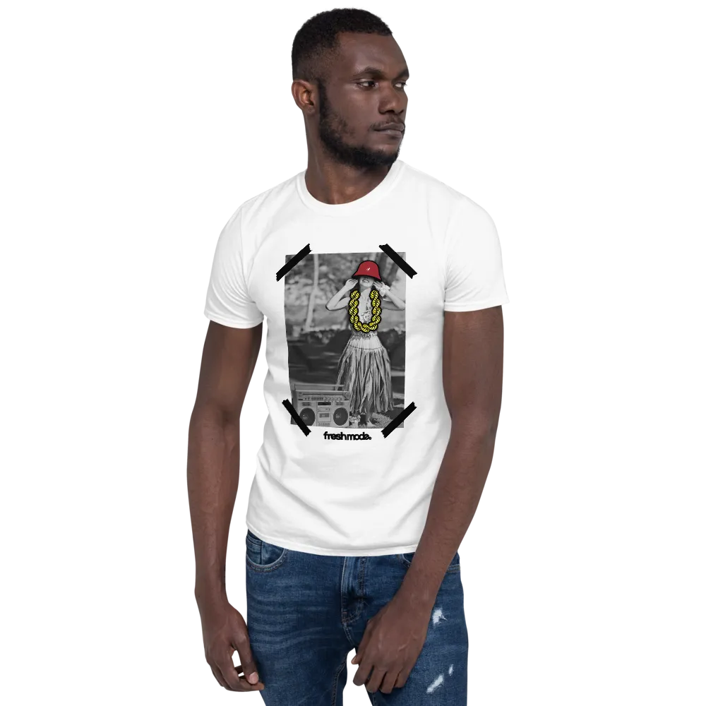 Fresh Mode Hula Girl Mens T-Shirt