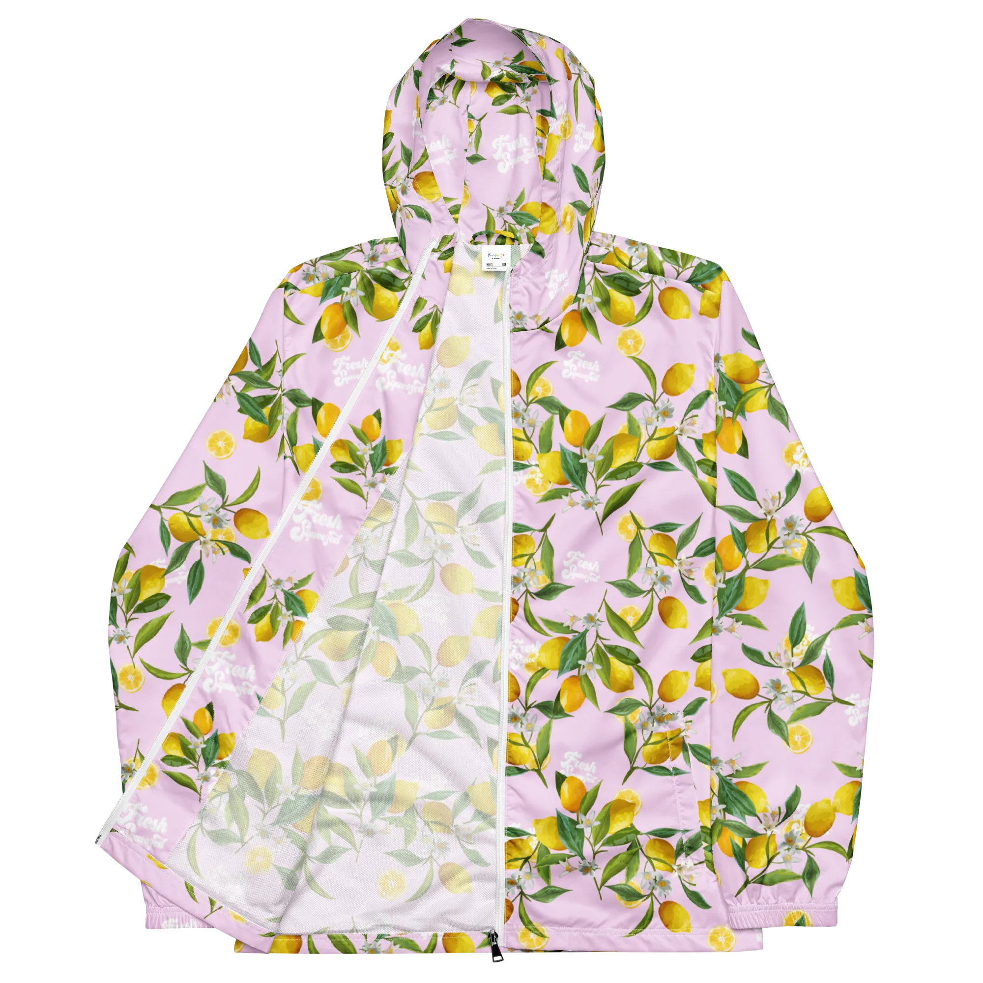 Fresh Squeezed Lemons Windbreaker