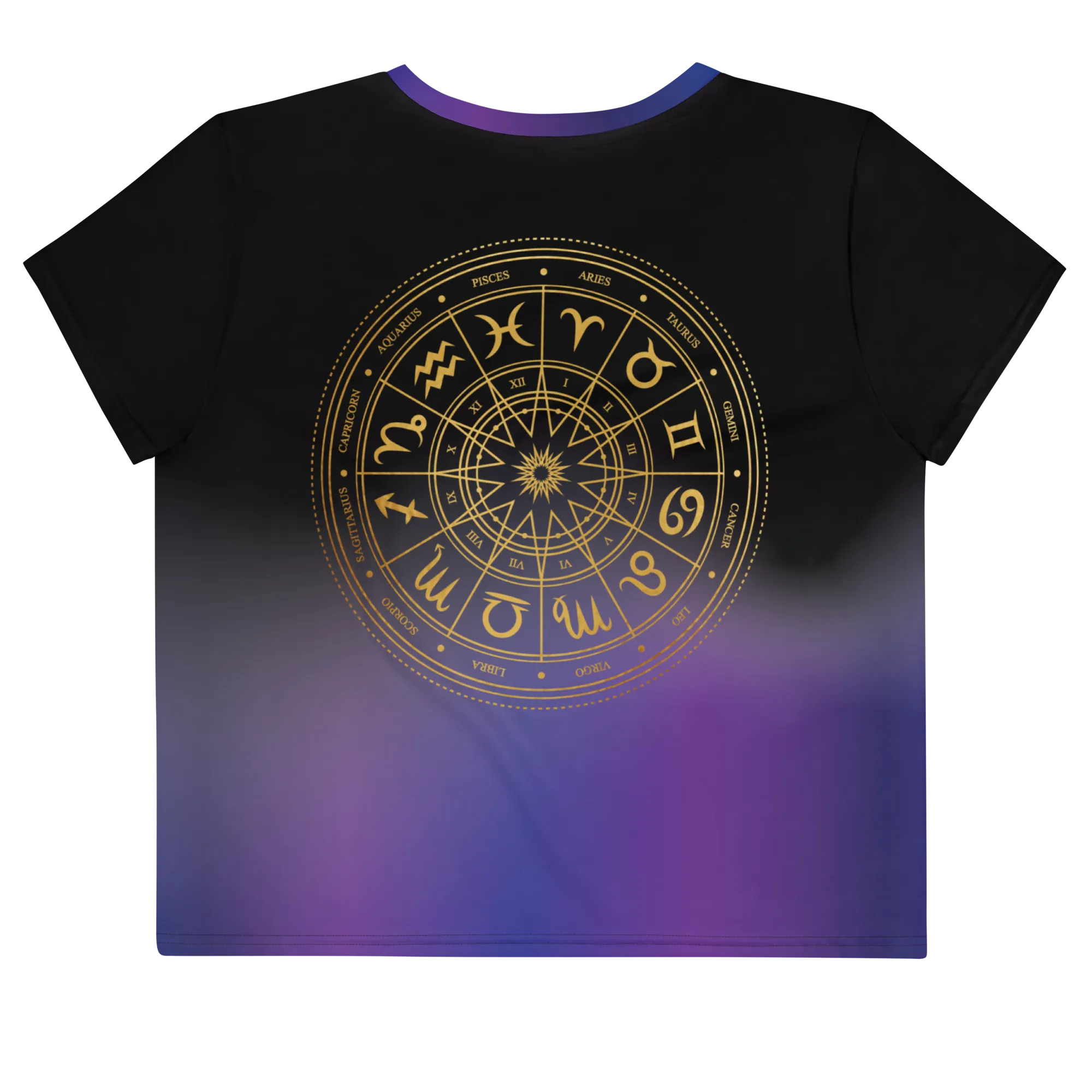 Fresh Squeezed Zodiac Crop Top - Midnight