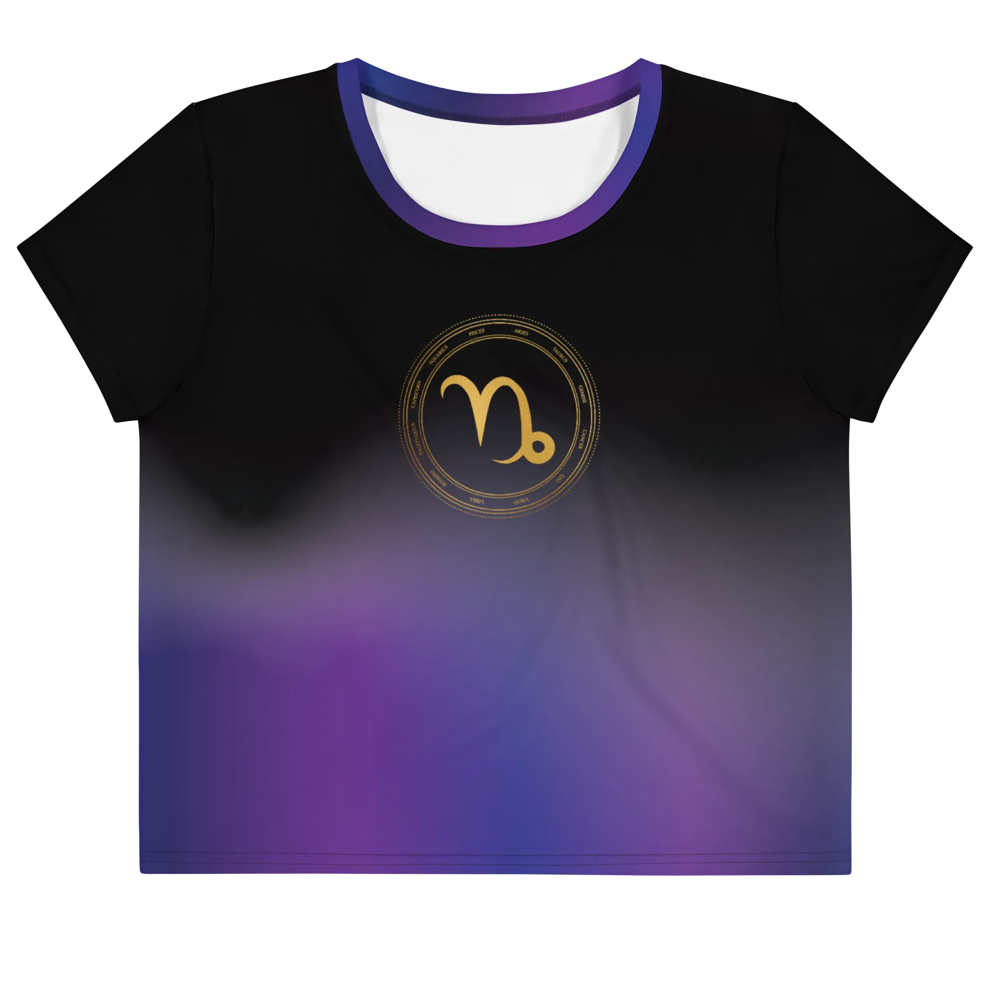 Fresh Squeezed Zodiac Crop Top - Midnight