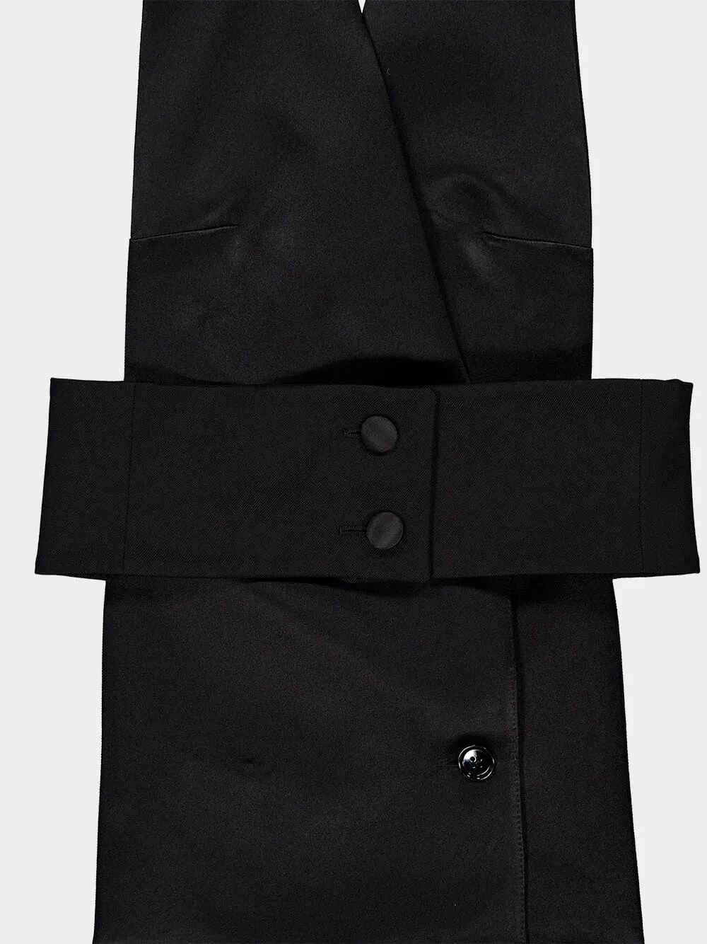 Gabardine Double-Breasted Vest