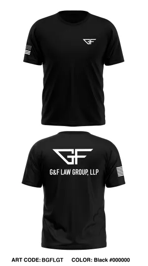 G&F Law Group Store 1 Core Men's SS Performance Tee - BGFLGT