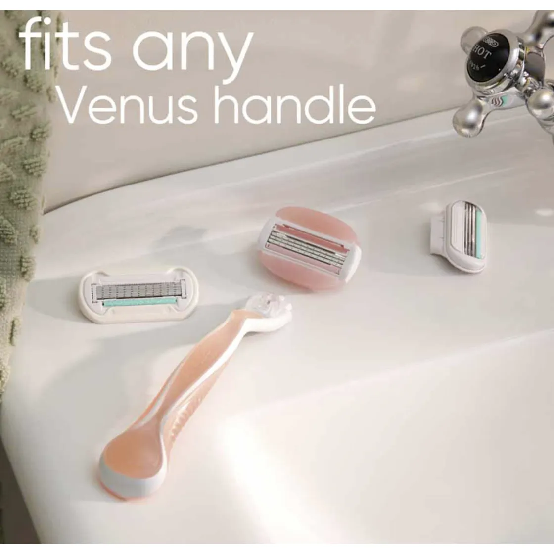 Gillette Venus Spa Breeze Giftset Bag Razor Blade Gel