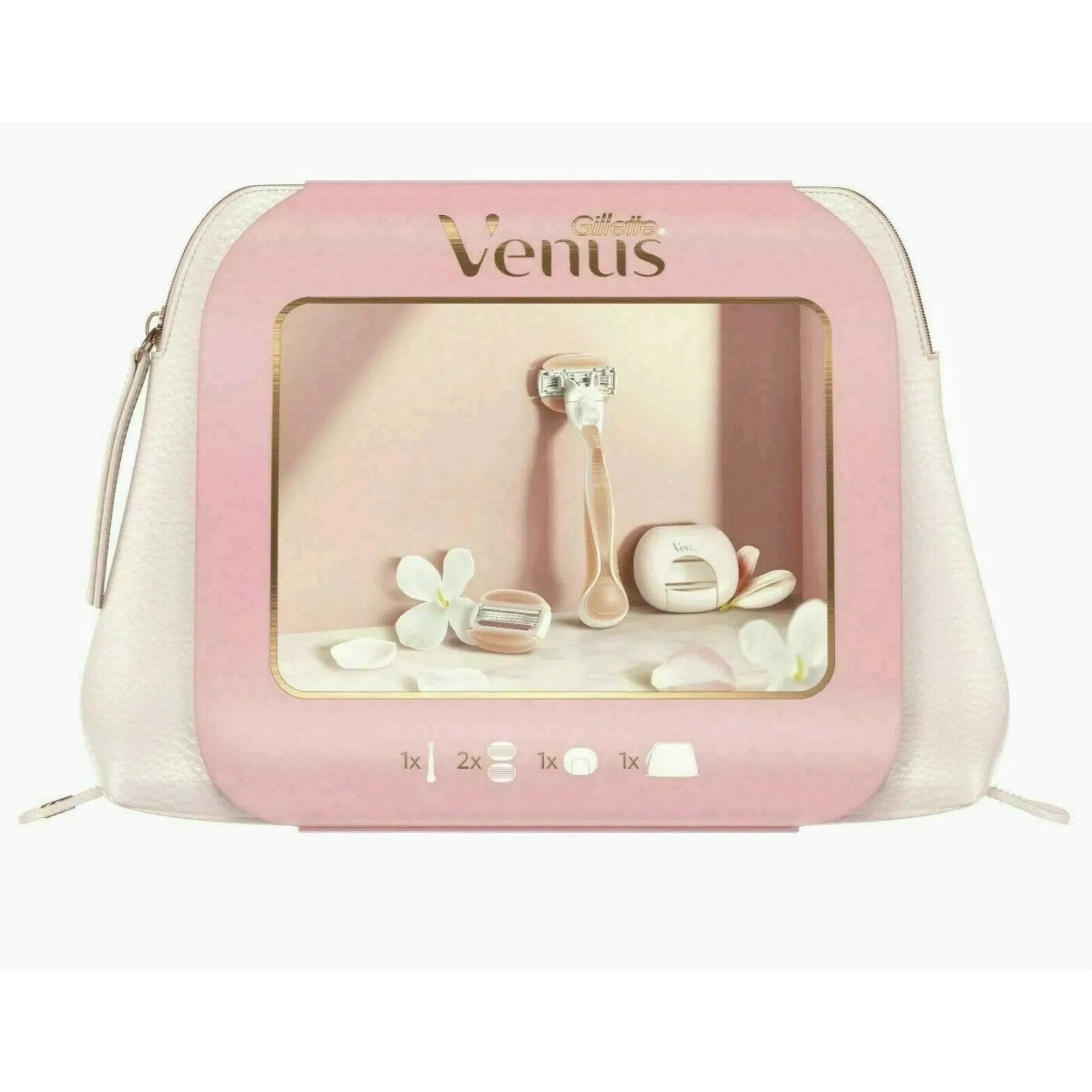 Gillette Venus Spa Breeze Giftset Bag Razor Blade Gel