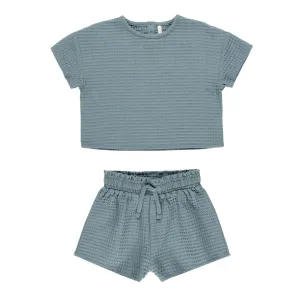 Girls Waffle Set || Ocean