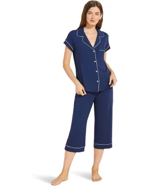 GISELE S/SLV CROP PJ SET