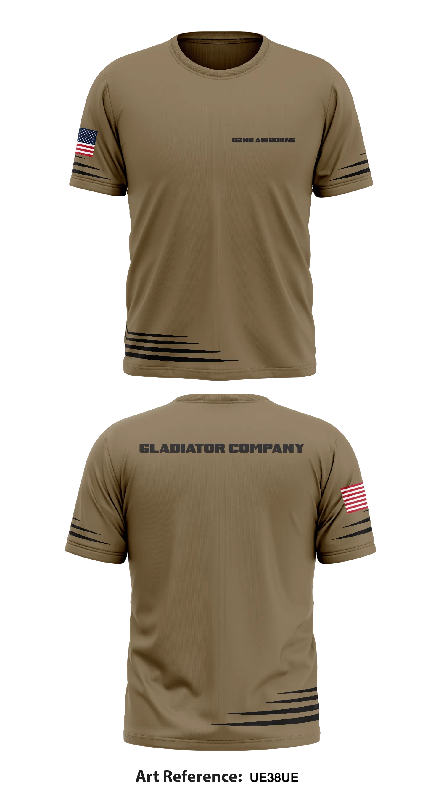 Gladiator Company Store 1 Core Men's SS Performance Tee - UE38ue