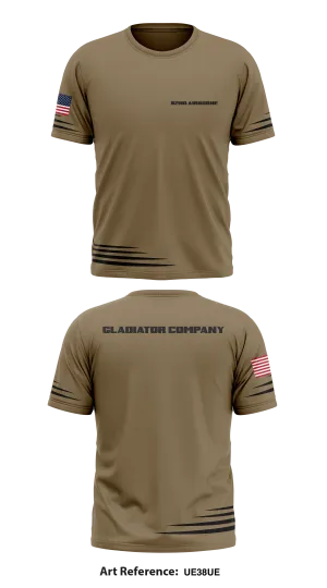 Gladiator Company Store 1 Core Men's SS Performance Tee - UE38ue