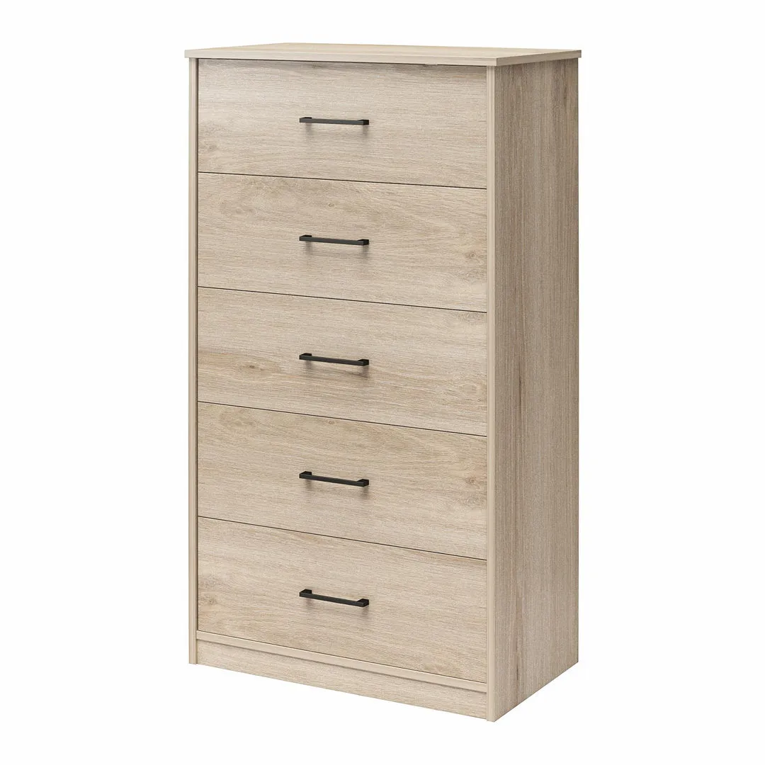 Grantville 5 Drawer Chest Zipcode Design™ Color: Light Oak