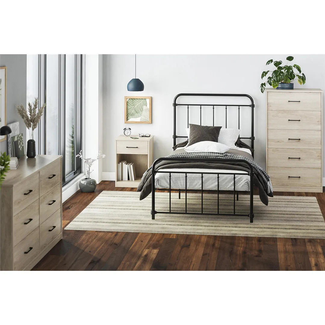 Grantville 5 Drawer Chest Zipcode Design™ Color: Light Oak