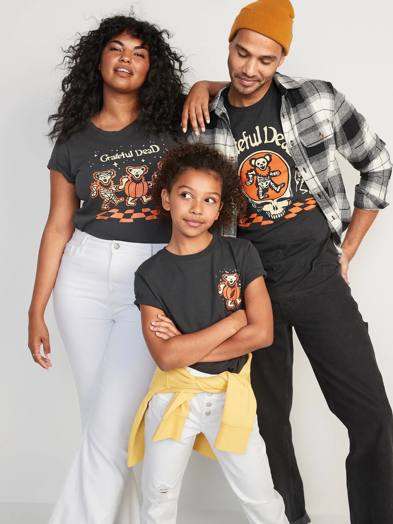 Grateful Dead™ Matching Gender-Neutral Halloween T-Shirt for Kids