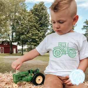 Green Tractor Tee