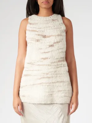 Handknit Threadbare Shell
