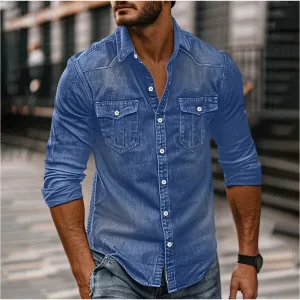 Hans | Denim Shirt for Men