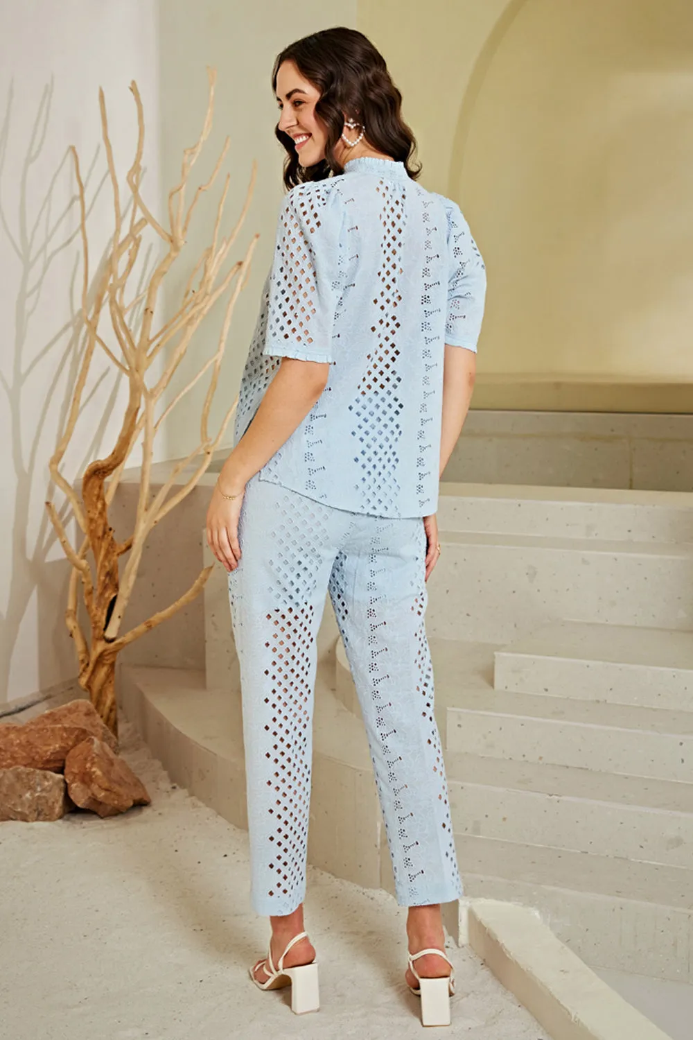 Heavenly Eyelet Co-ord Set