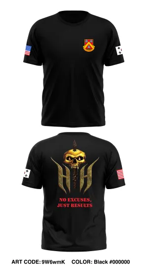 HHC 498TH CSSB Core Men's SS Performance Tee - 9W6wmK