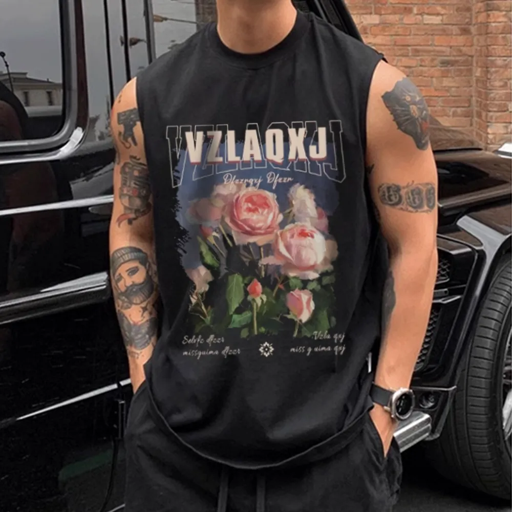 High Street Rose Letters Vest