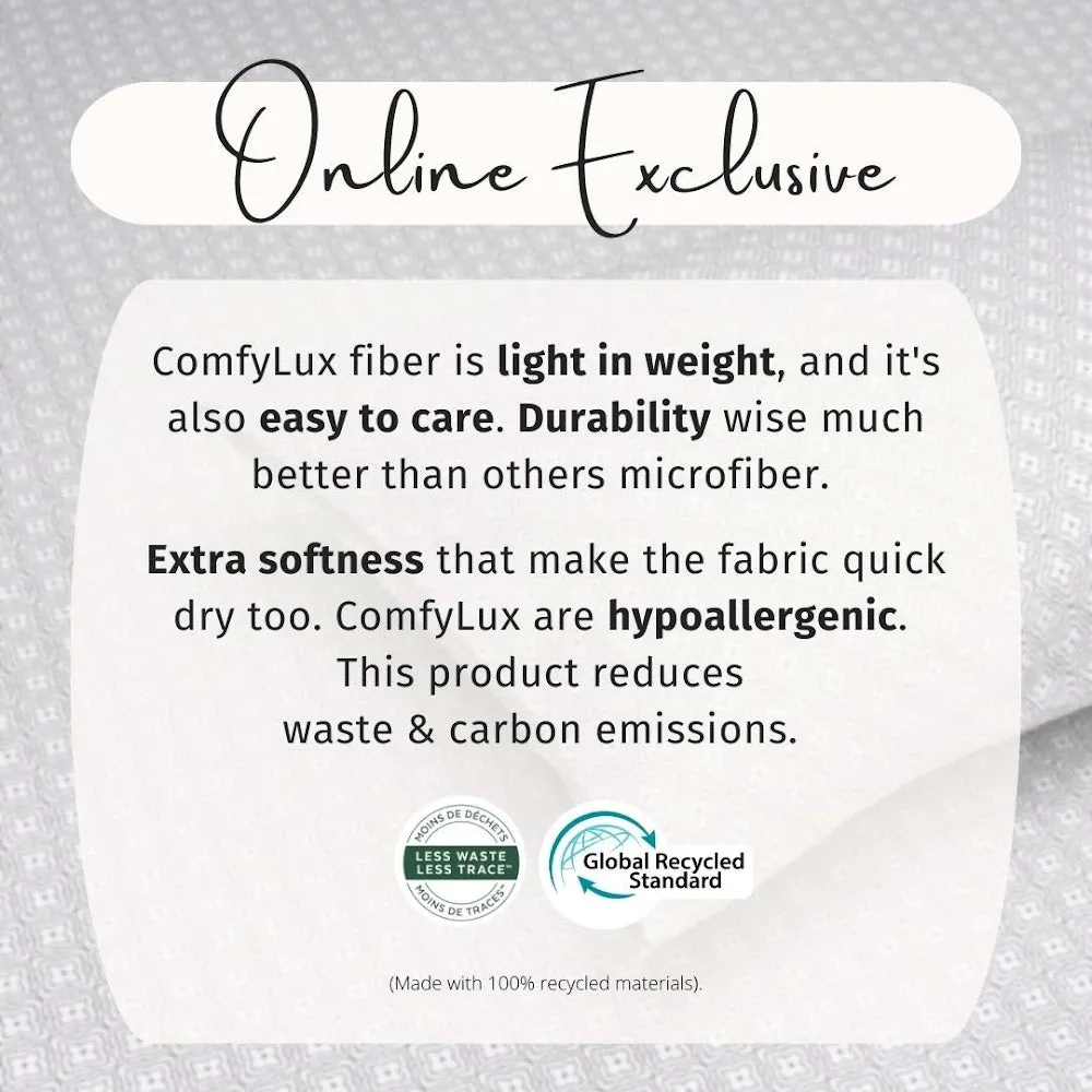 Hillcrest Comfy Lux Printed 988TC Fitted Sheet Set – Chester (Online Exclusive)