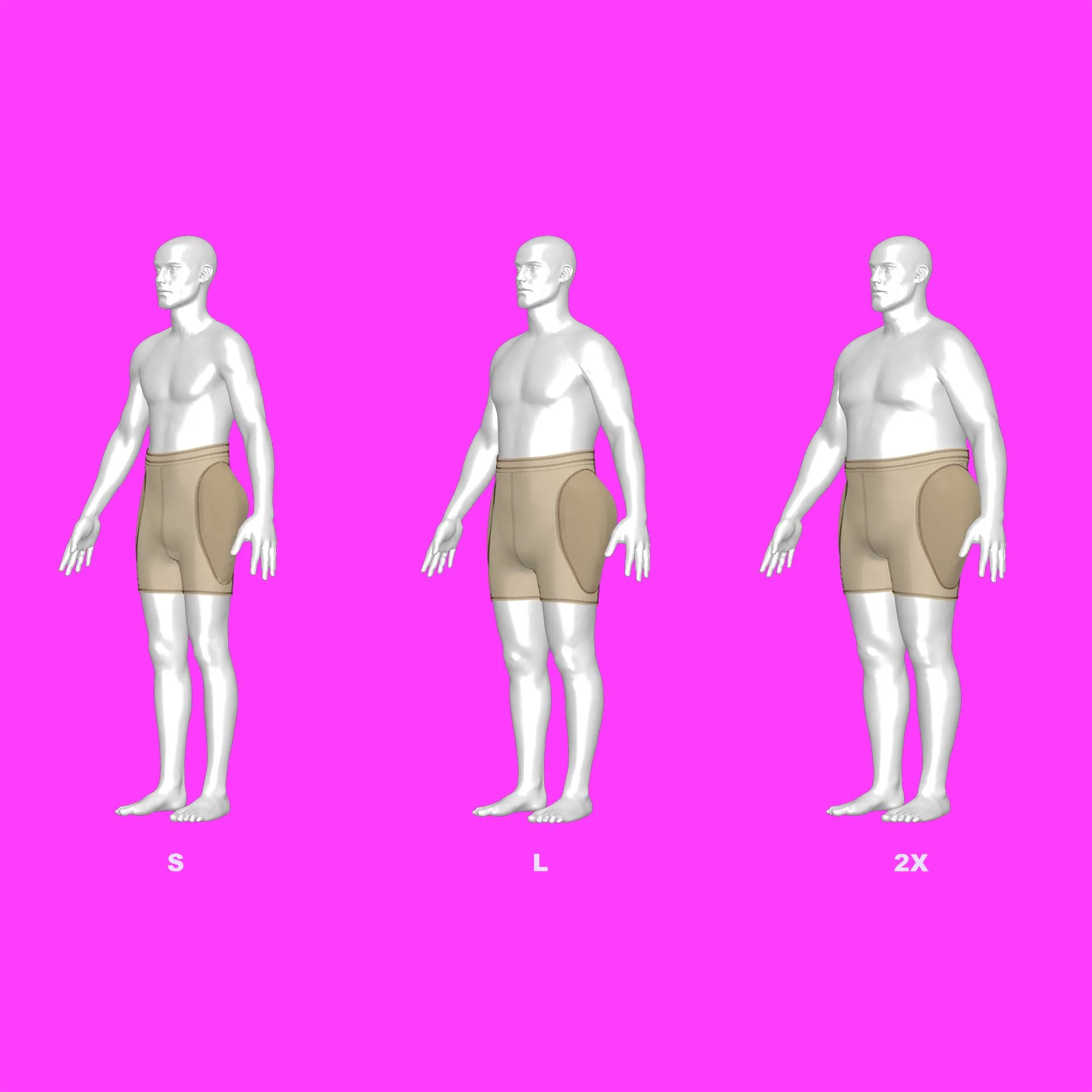 Hip Pad Shorts