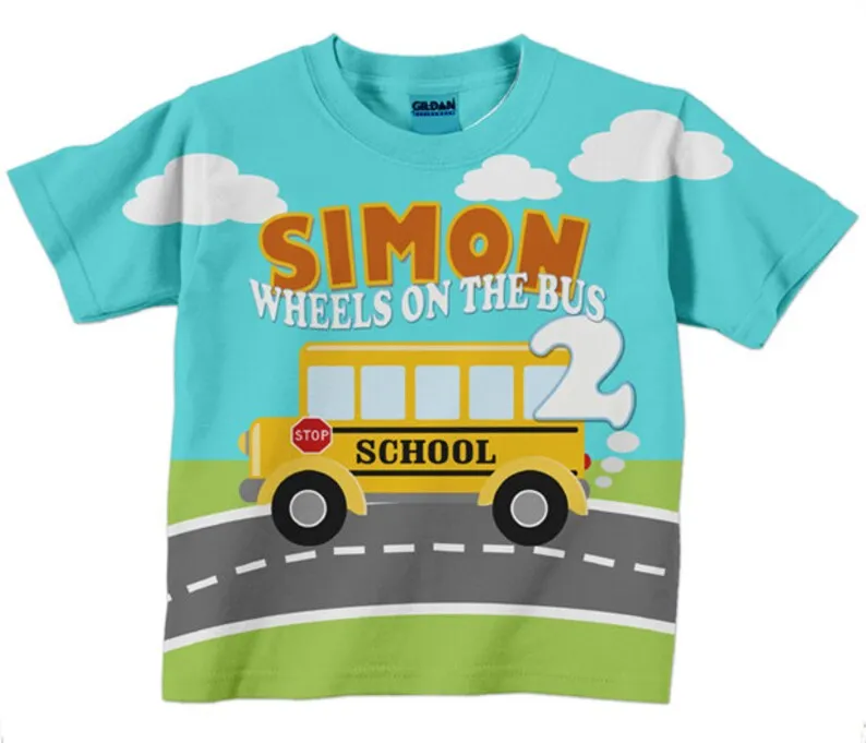 HPSP Shirt, Custom Birthday Shirt, Boys Cute Tracter, Race Car, Train T-Shirt, Personalized Birthday Number, Steam Engine Shirt, Top
