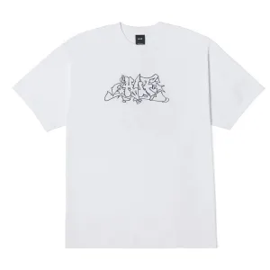 Huf - Outlines Tee White