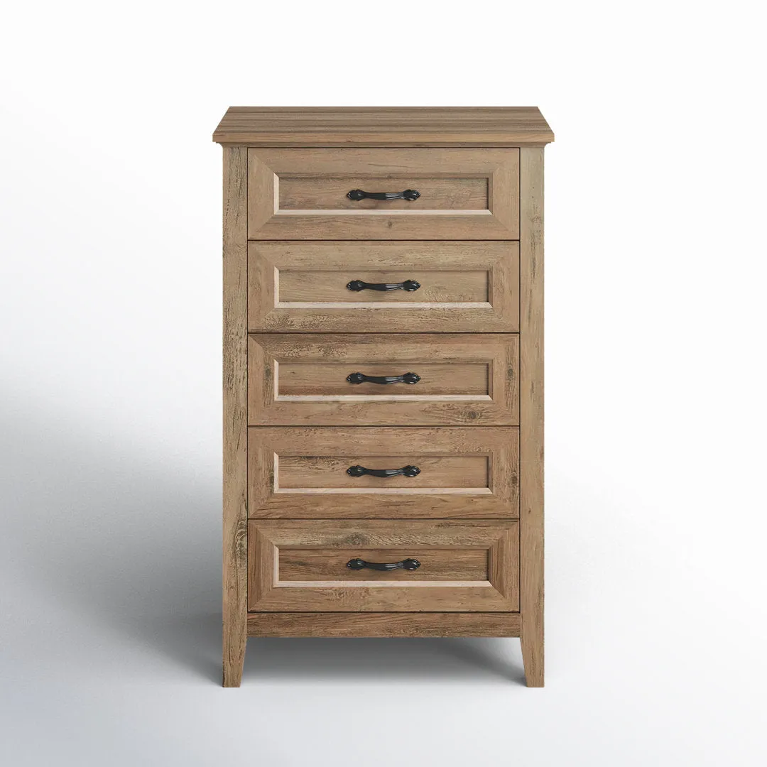 Humphrey 5 Drawer 27.5" W Chest Laurel Foundry Modern Farmhouse® Color: Natural