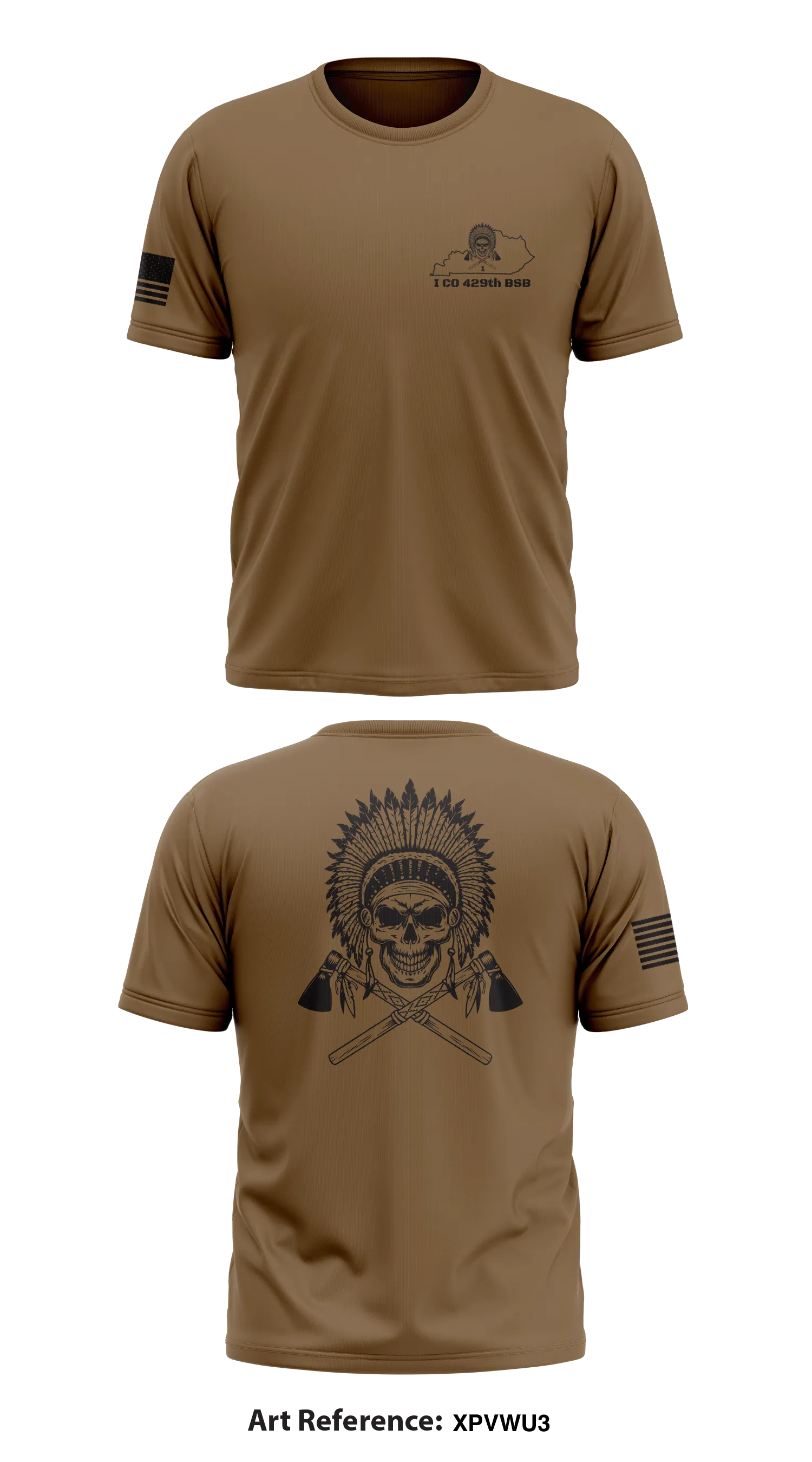 I Co 429th BSB Store 1 Core Men's SS Performance Tee - XpvWU3