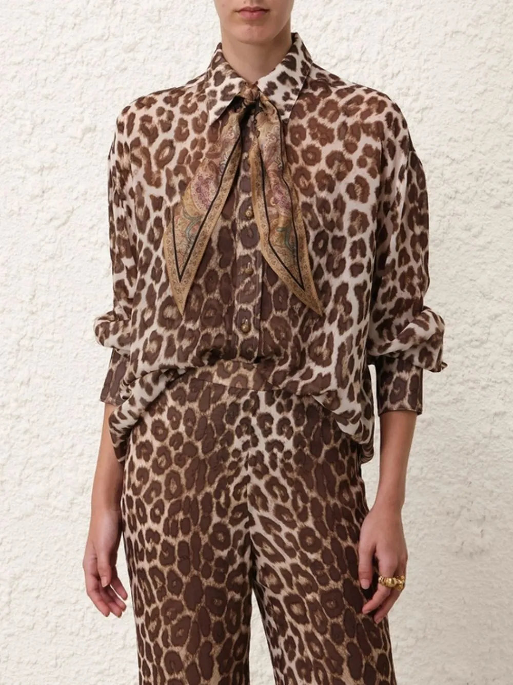 Illustration Leopard Shirt
