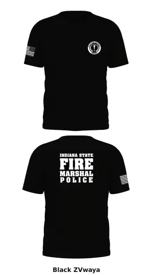 Indiana State Fire Marshal Store 1 Core Men's SS Performance Tee - ZVwaya