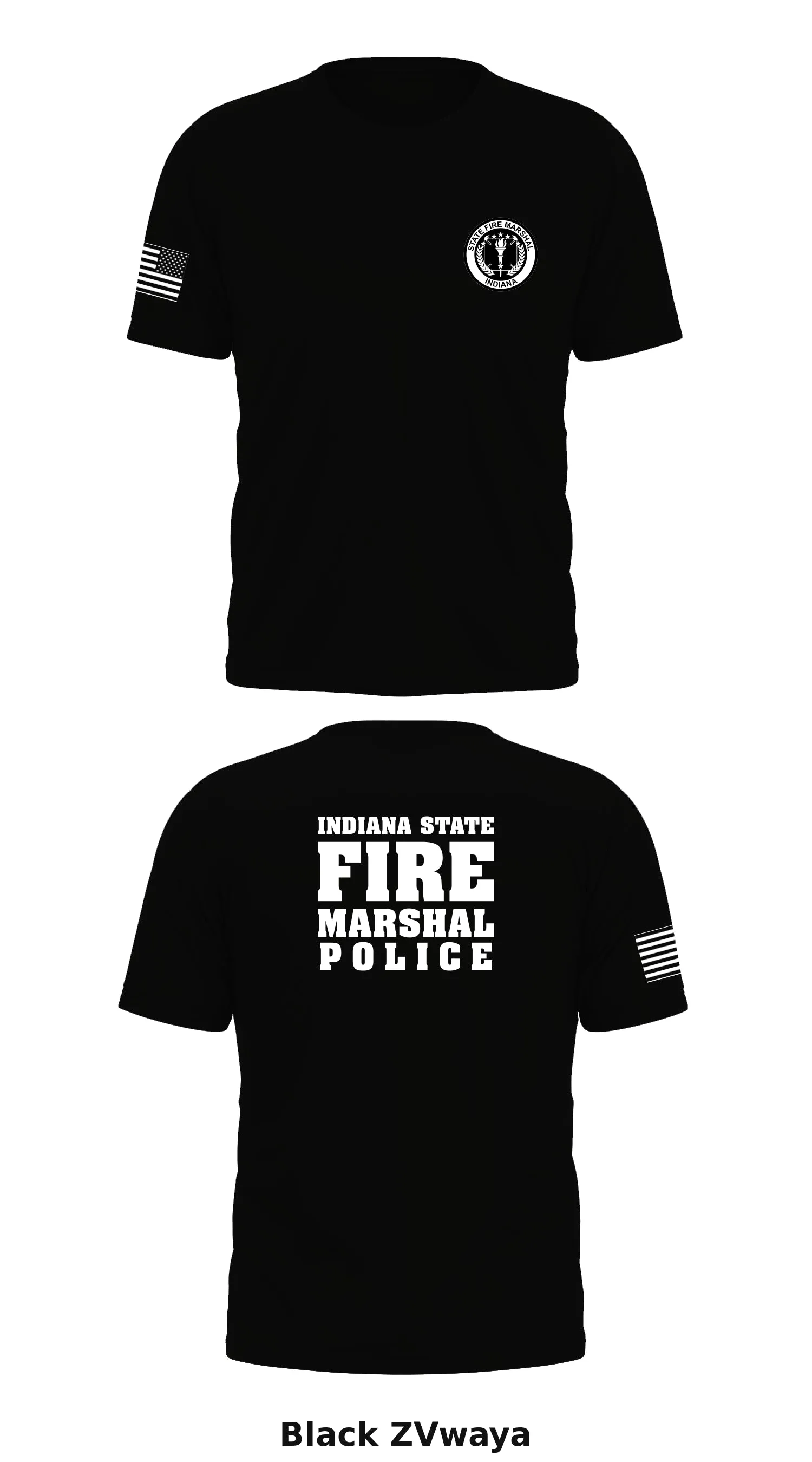 Indiana State Fire Marshal Store 1 Core Men's SS Performance Tee - ZVwaya