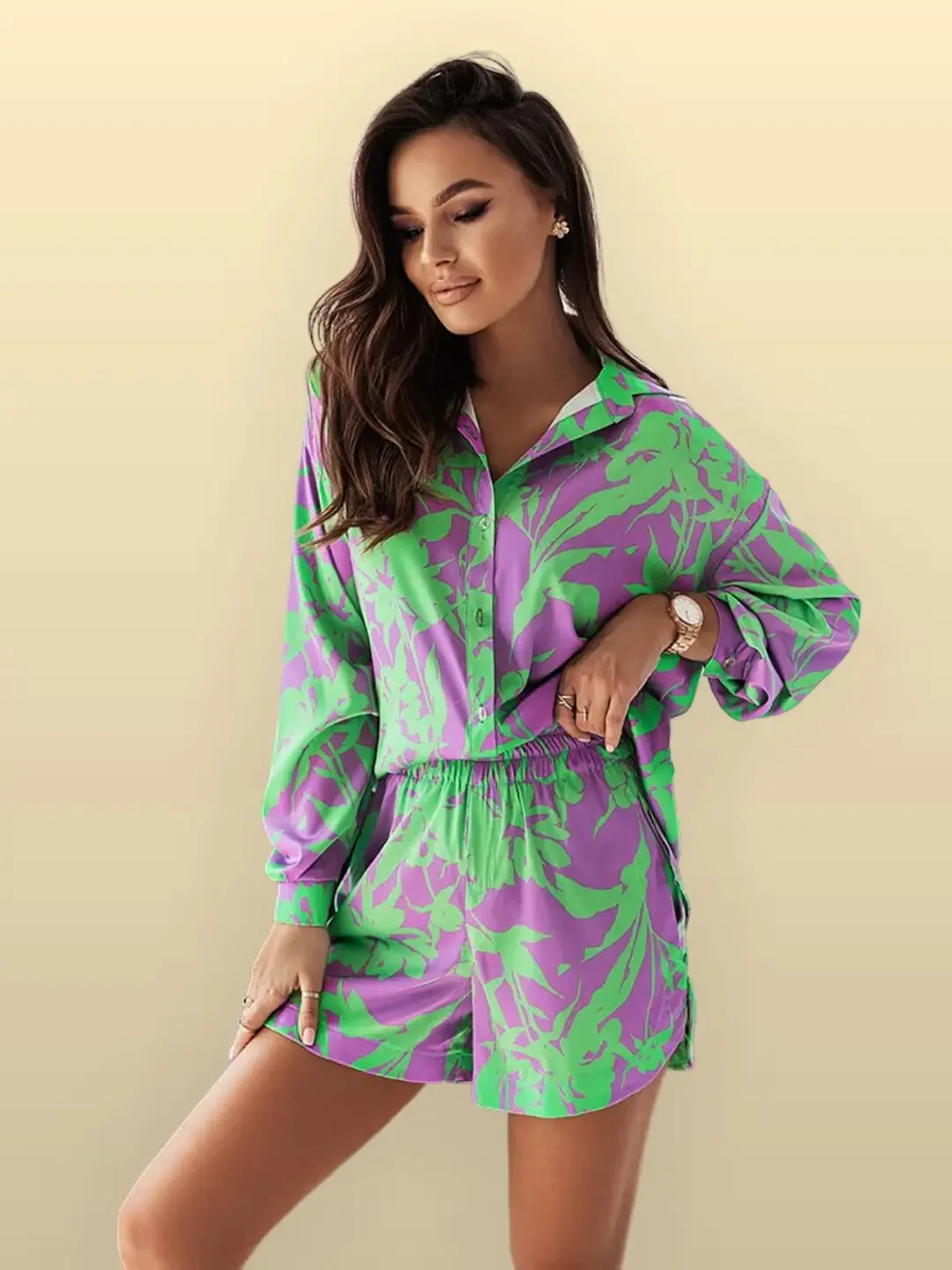 Isabel® | Simple shorts set