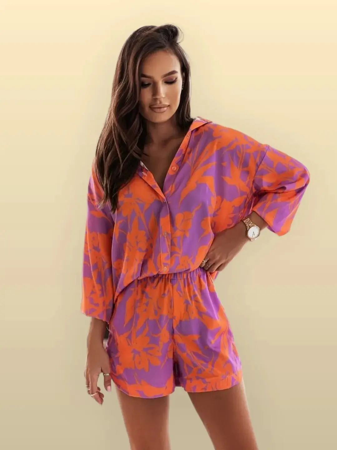 Isabel® | Simple shorts set