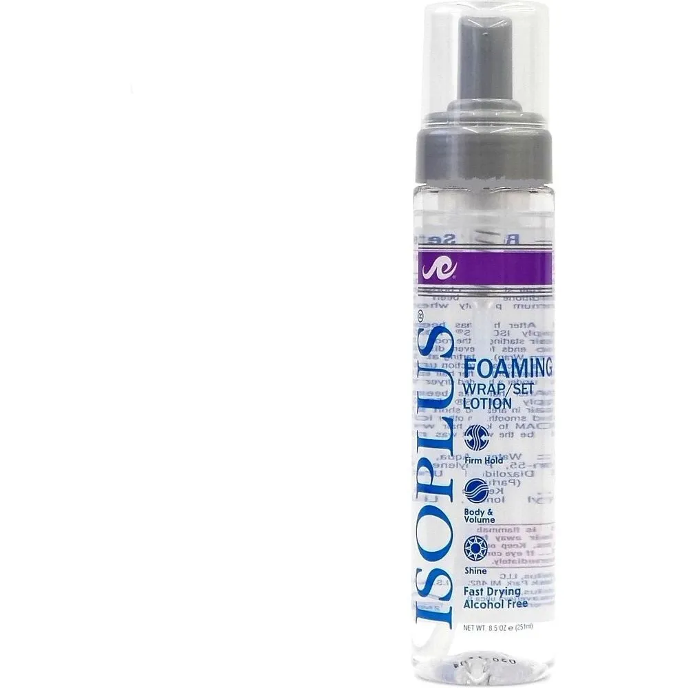 Isoplus Foaming Wrap / Set Lotion – Flexible Hold & Shine (8.5oz)