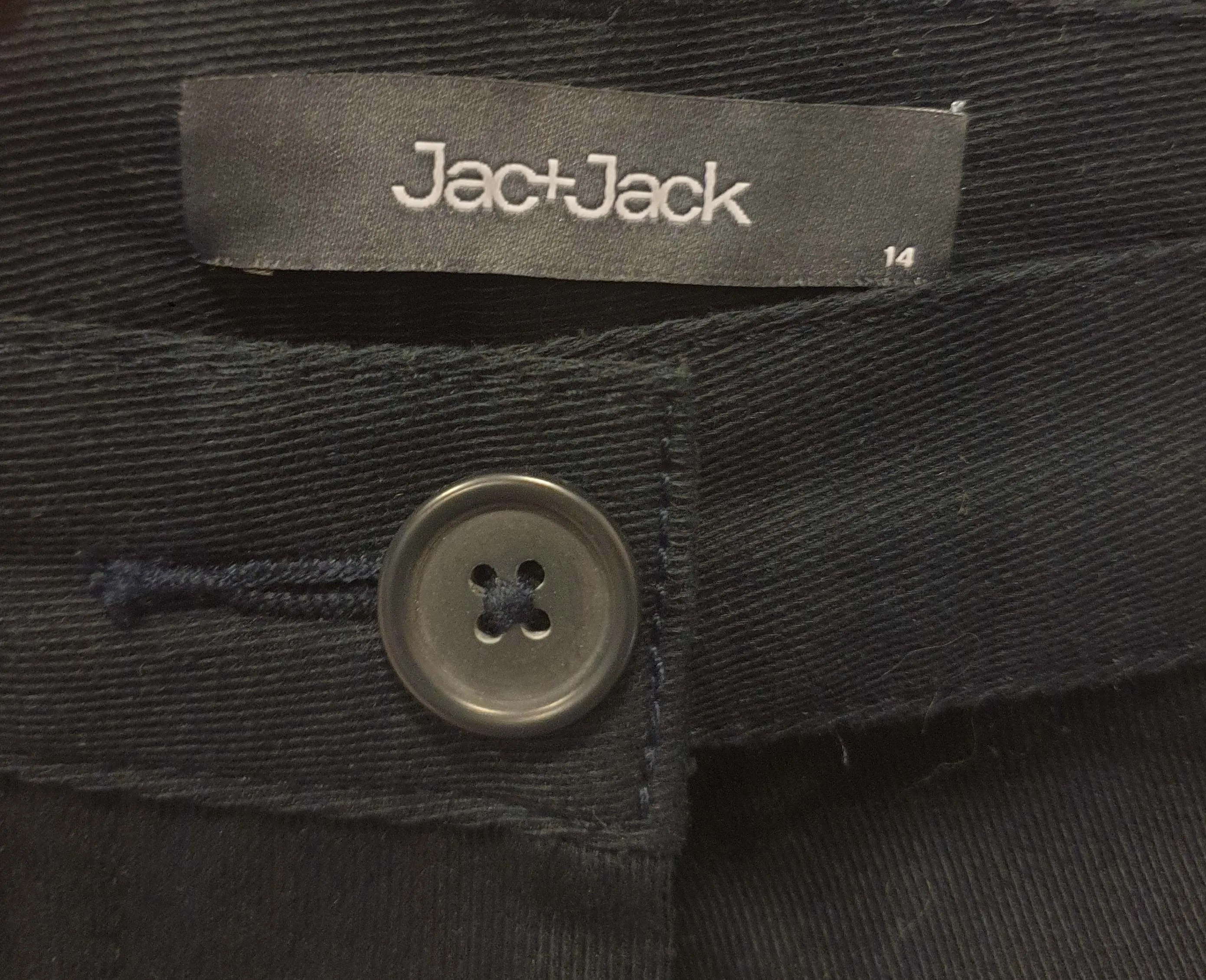 Jac   Jack navy wide leg pants fits size 12-14