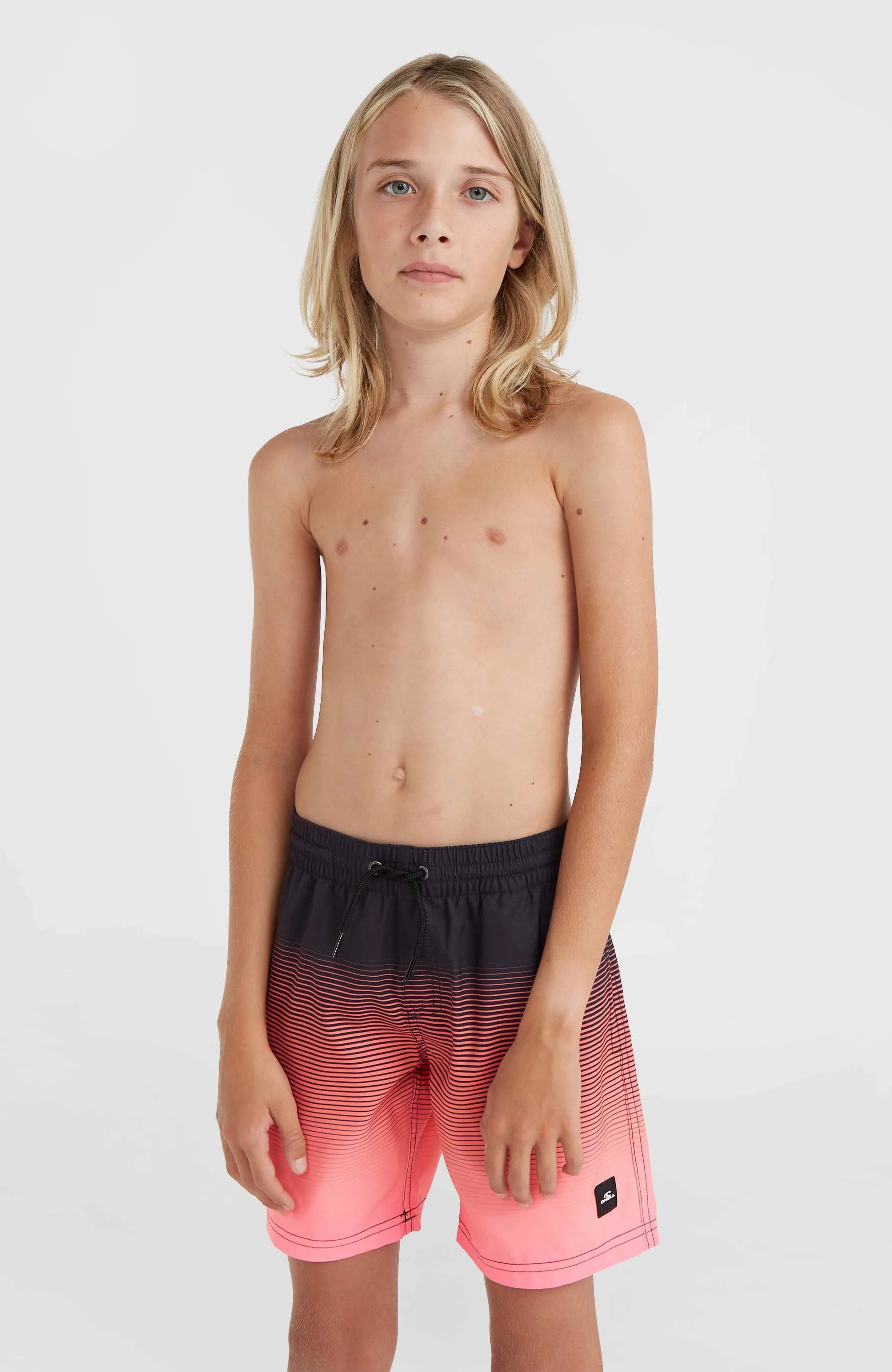 Jack O'Neill Cali Gradient 14'' Badehose | Black Simple Gradient Panel
