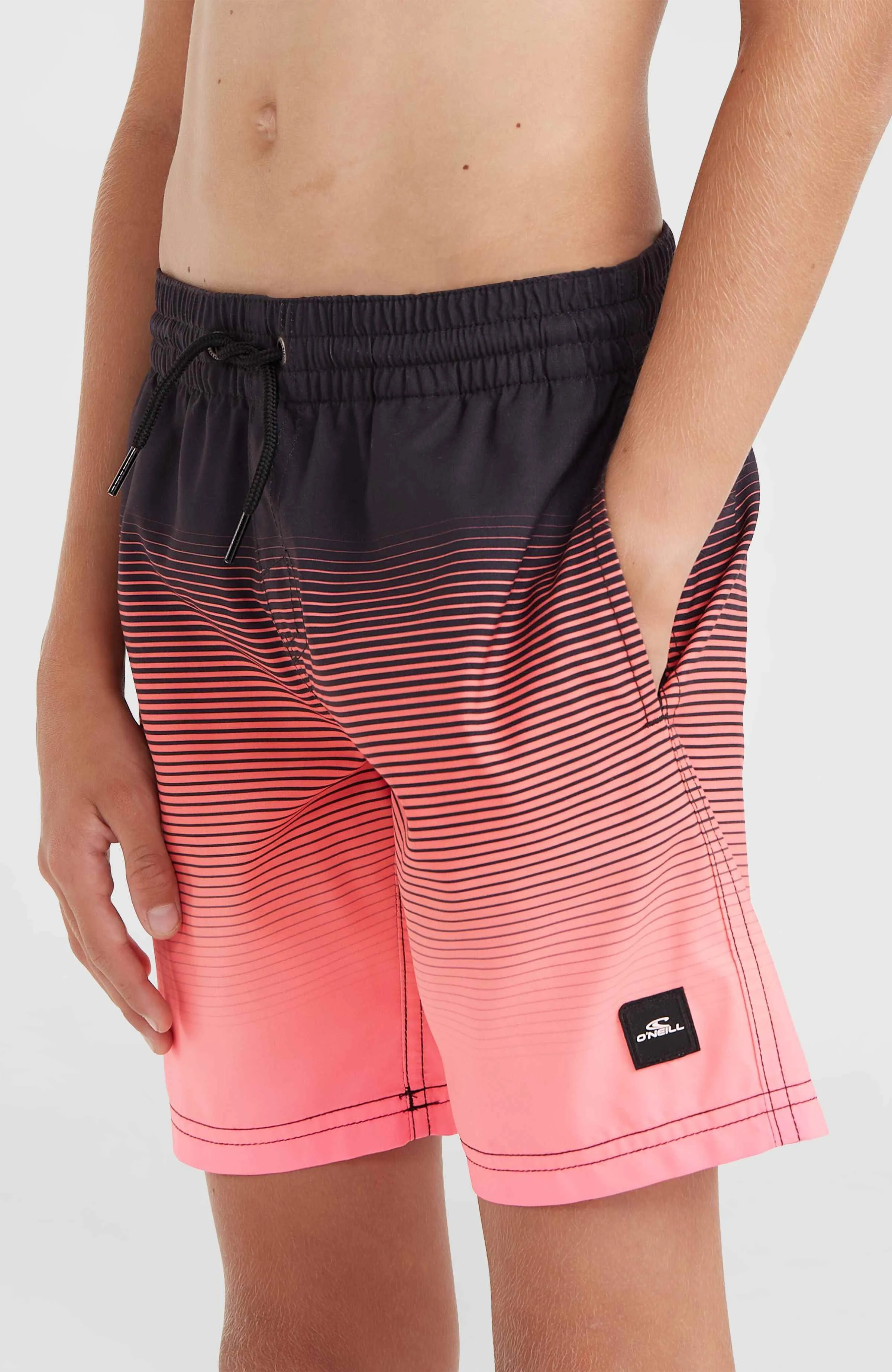 Jack O'Neill Cali Gradient 14'' Badehose | Black Simple Gradient Panel