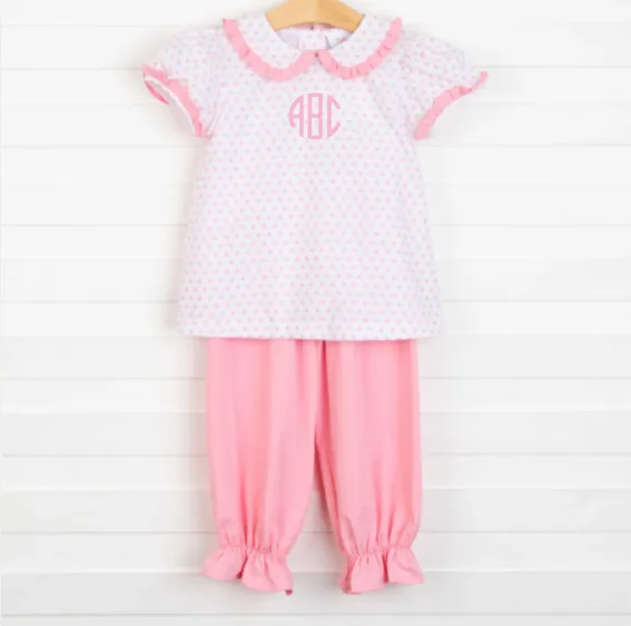 Janie Pant Set, Pink