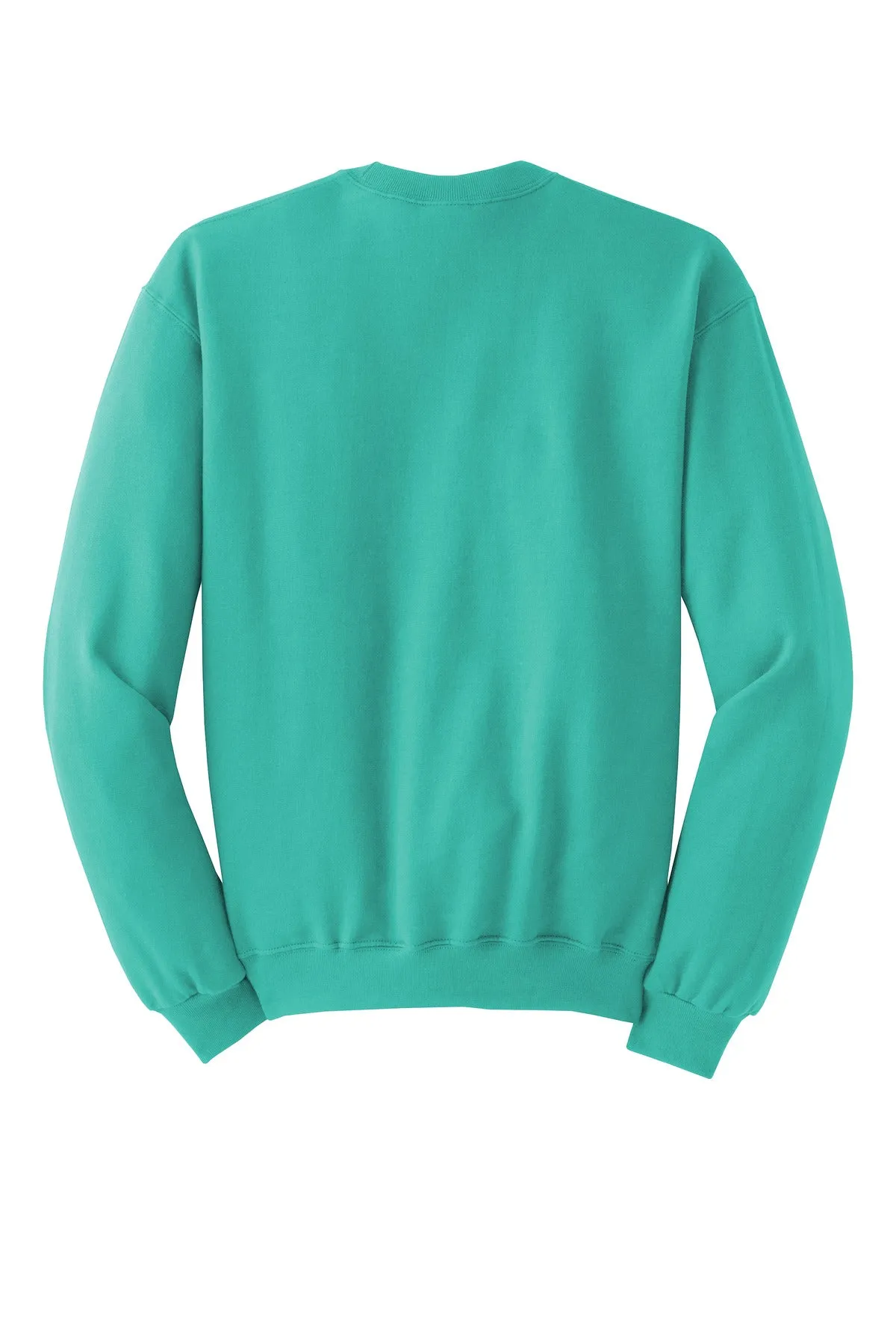 Jerzees NuBlend Crewneck Sweatshirt.  562M Cool Mint