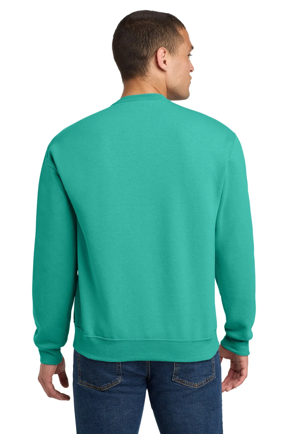 Jerzees NuBlend Crewneck Sweatshirt.  562M Cool Mint