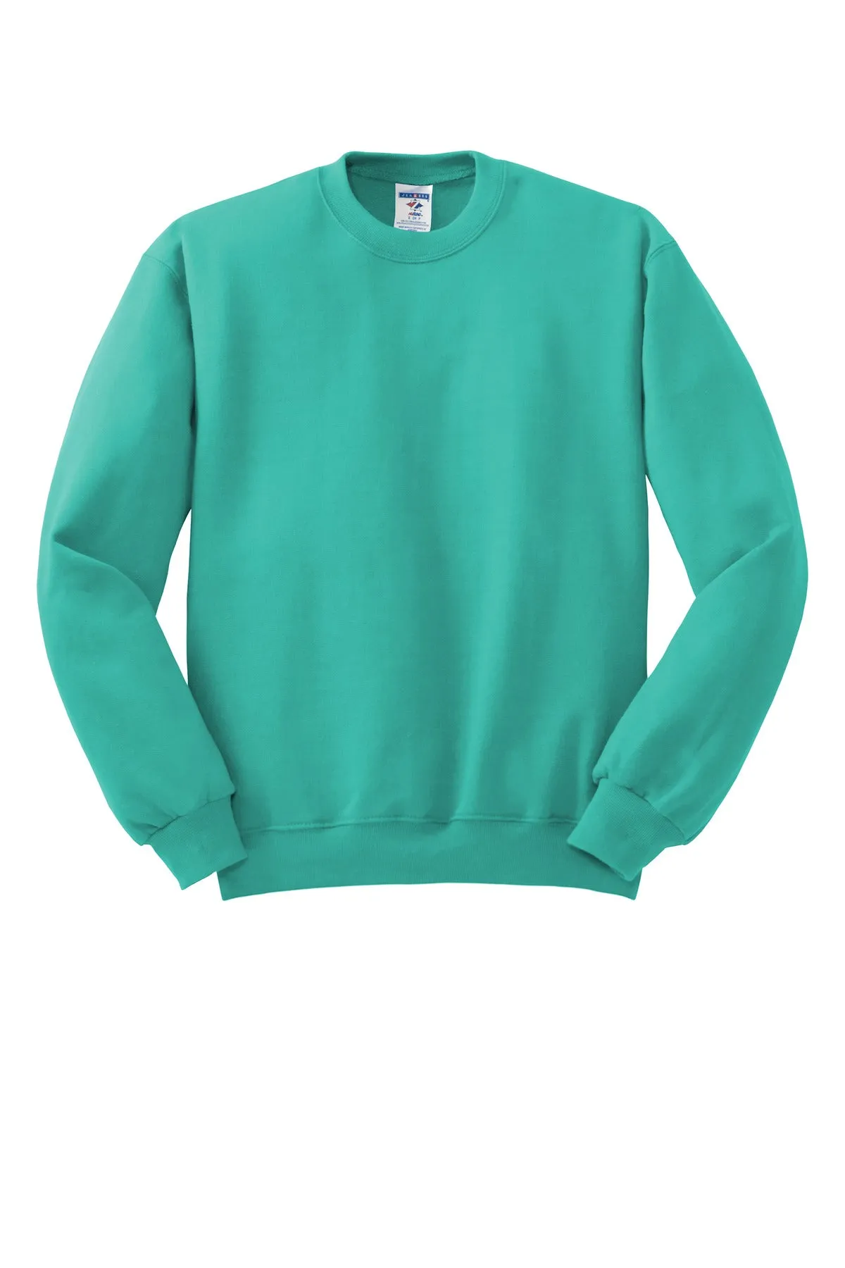 Jerzees NuBlend Crewneck Sweatshirt.  562M Cool Mint