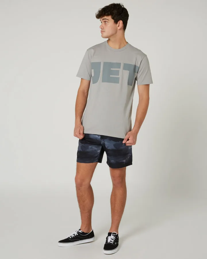 Jetpilot Divided Mens Tee - Grey