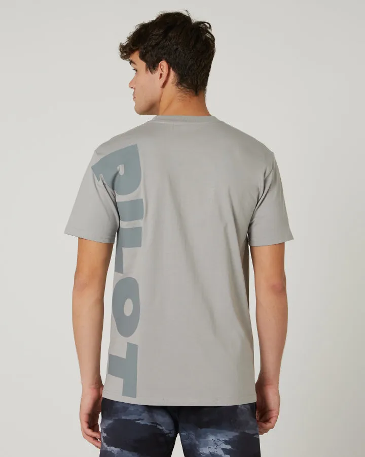 Jetpilot Divided Mens Tee - Grey