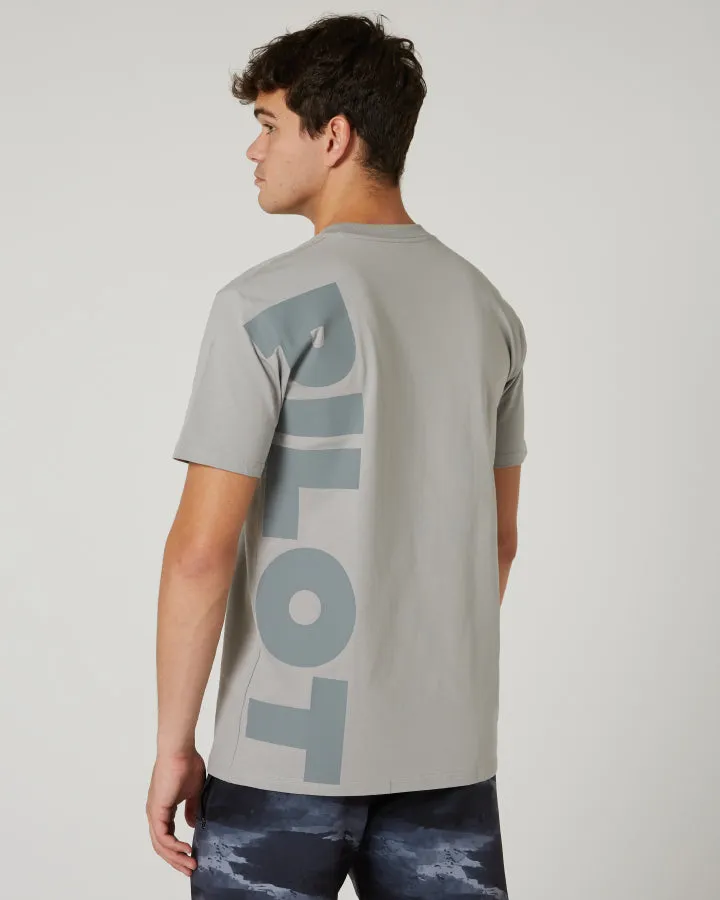 Jetpilot Divided Mens Tee - Grey