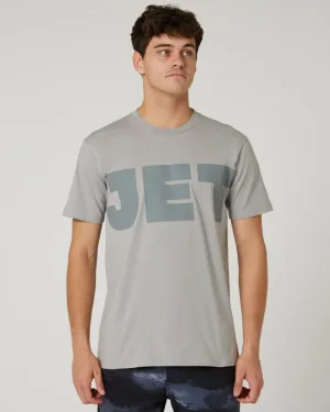 Jetpilot Divided Mens Tee - Grey