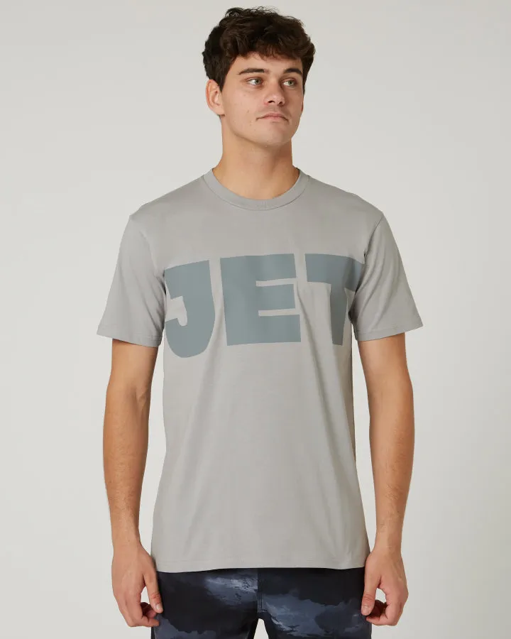 Jetpilot Divided Mens Tee - Grey