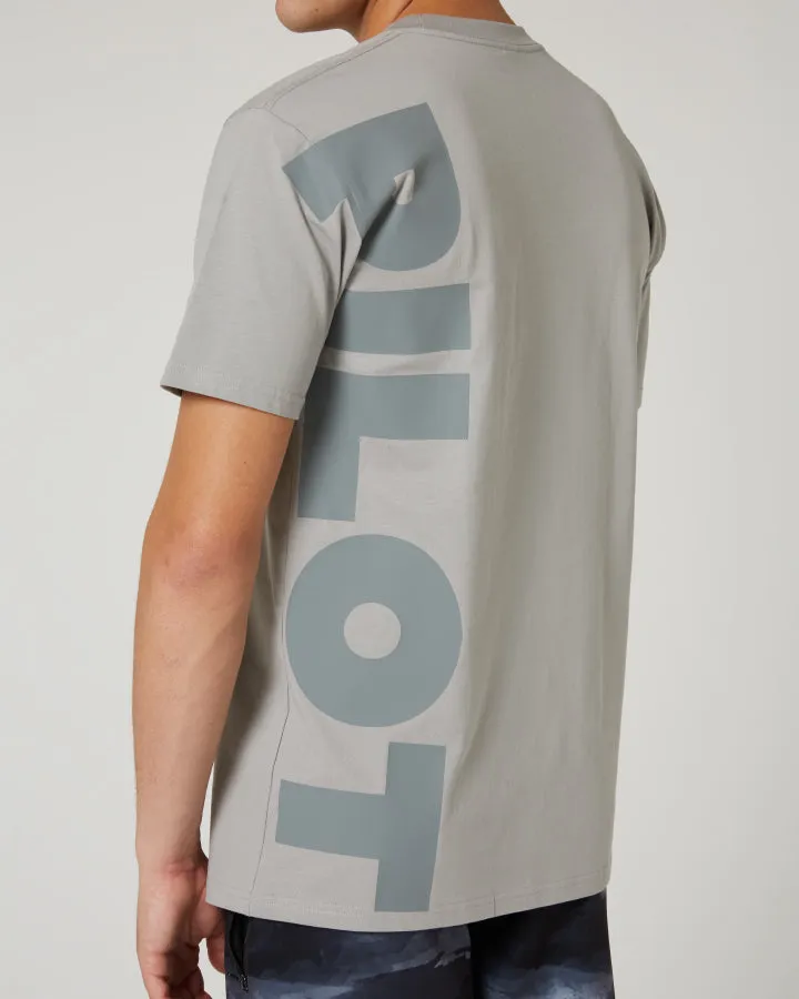 Jetpilot Divided Mens Tee - Grey