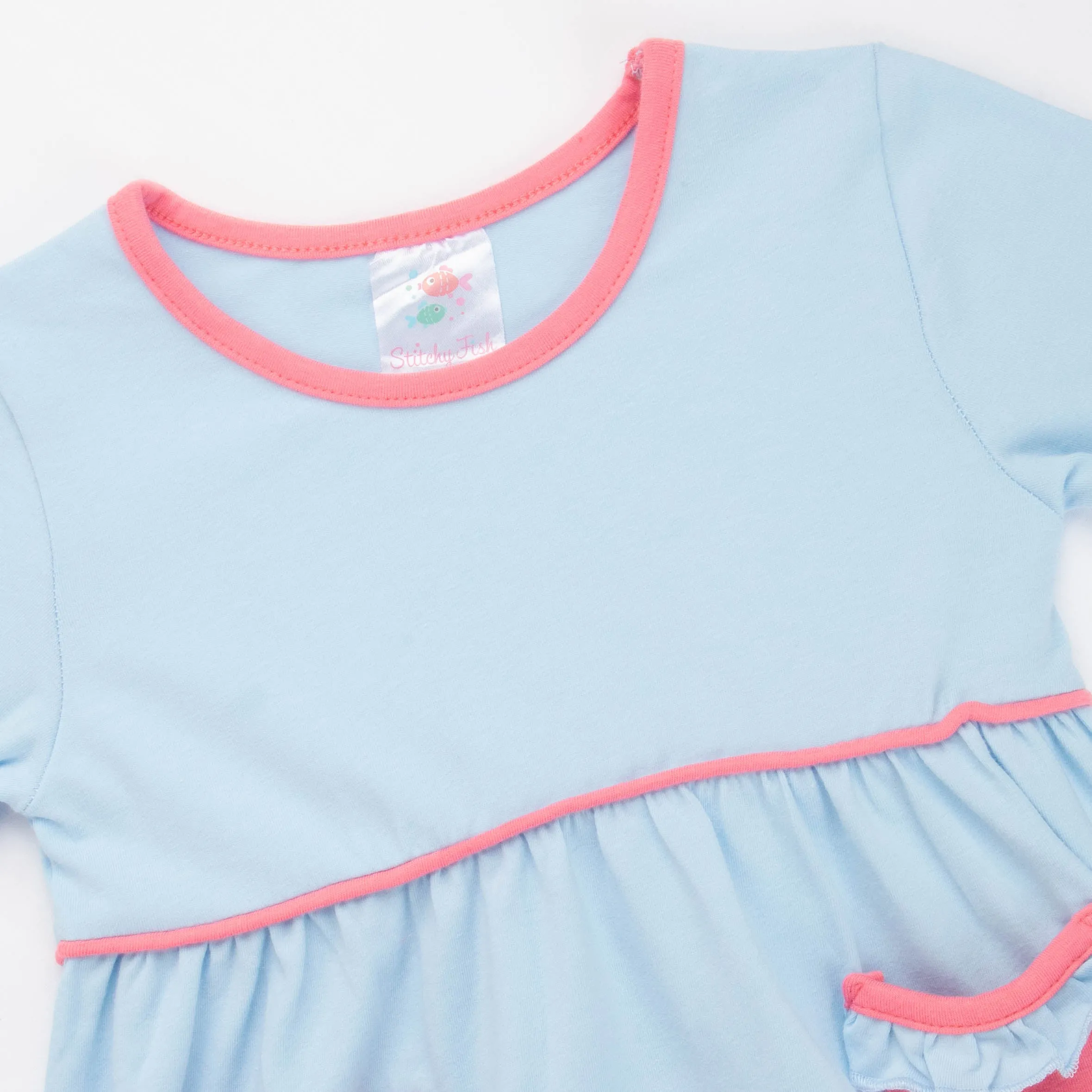 Josie Dress Set, Blue Raspberry